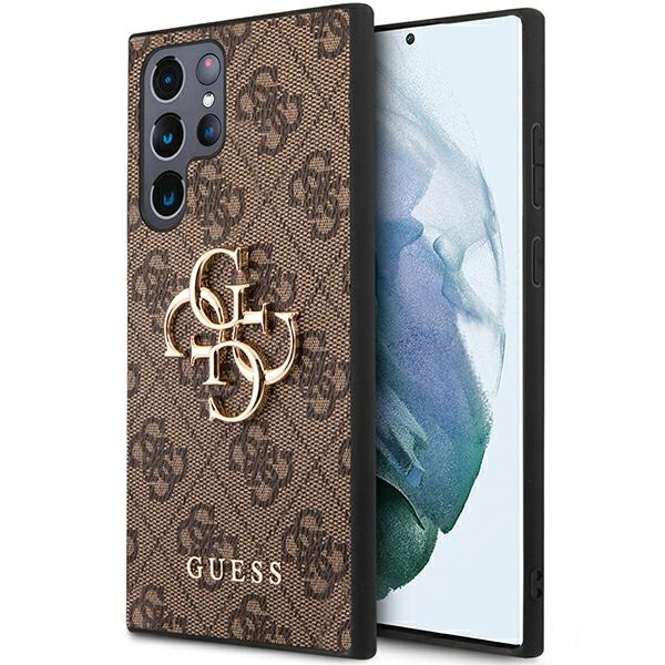 Ekskluzywne etui z Guess 4G Big Metal Logo dla Galaxy S23 Ultra